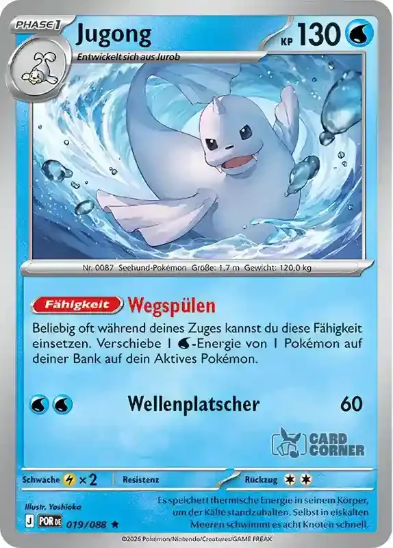 Optimale Ordnung Kartenliste - Jugong 019/088