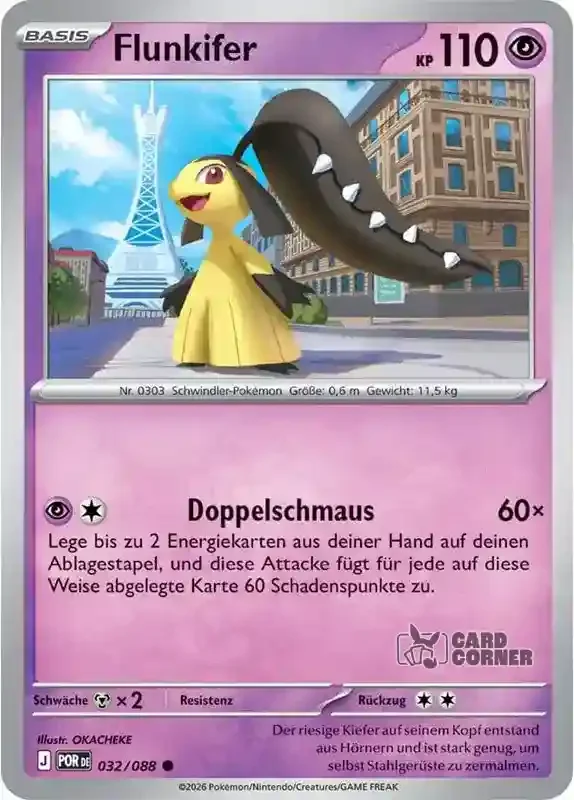 Optimale Ordnung Kartenliste - Flunkifer 032/088