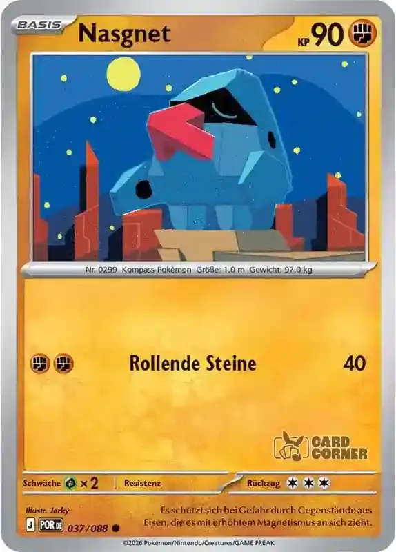 Optimale Ordnung Kartenliste - Nasgnet 037/088