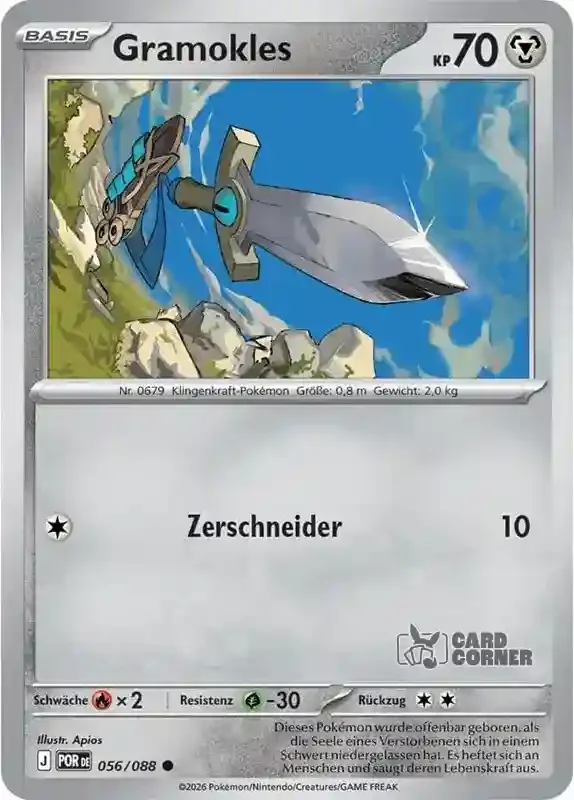 Optimale Ordnung Kartenliste - Gramokles 056/088