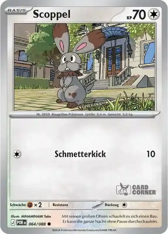 Optimale Ordnung Kartenliste - Scoppel 064/088