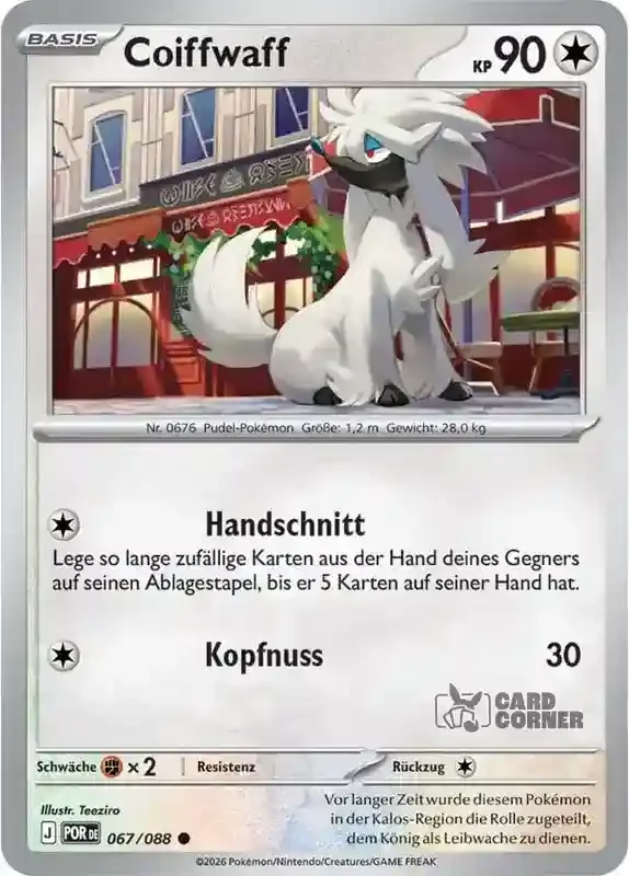 Optimale Ordnung Kartenliste - Coiffwaff 067/088