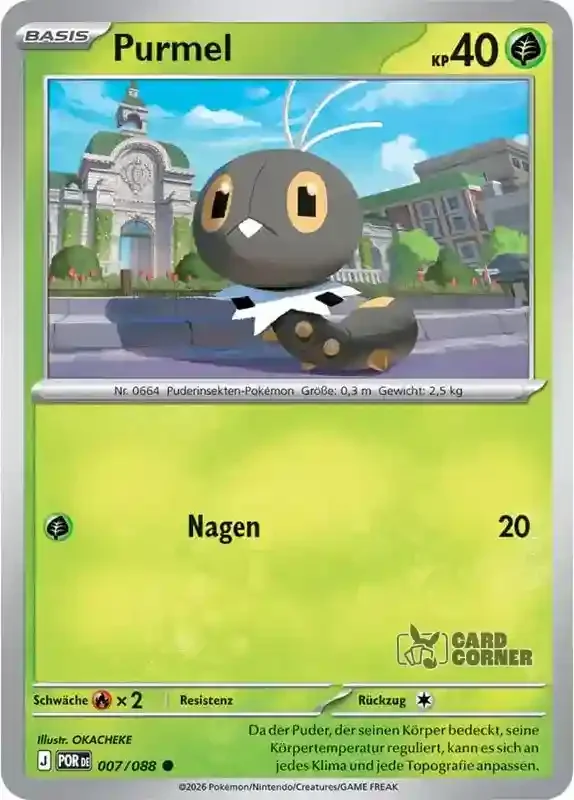 Optimale Ordnung Kartenliste - Purmel 007/088