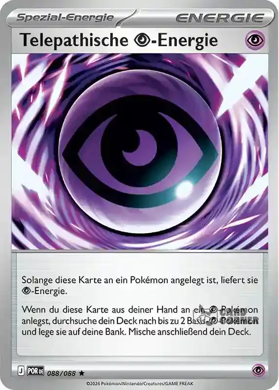Optimale Ordnung Kartenliste - Telepathische-Psycho-Energie 088/088