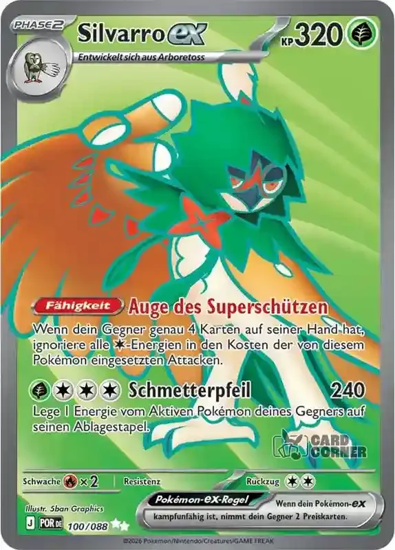 Optimale Ordnung Kartenliste - Silvarro-ex 100/088