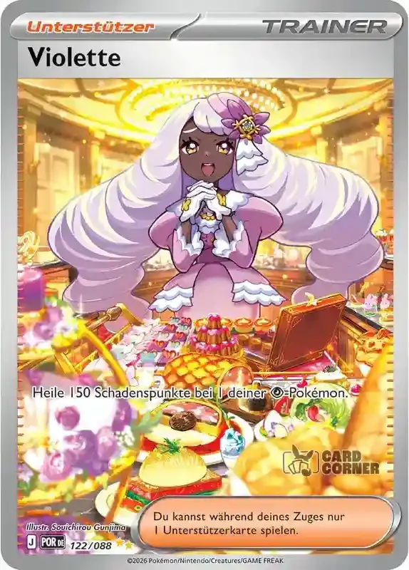 Optimale Ordnung Kartenliste - Violette 110/088