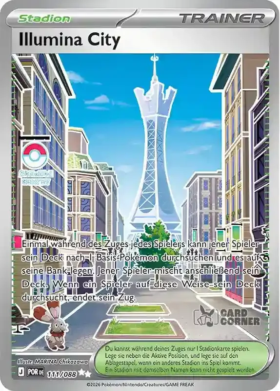 Optimale Ordnung Kartenliste - Illumina City 111/088