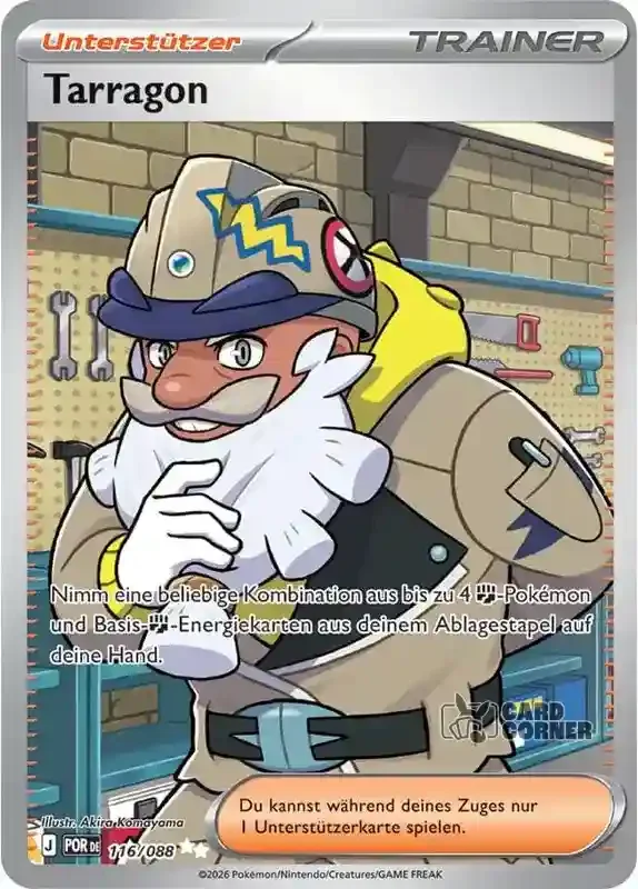 Optimale Ordnung Kartenliste - Tarragon 116/088