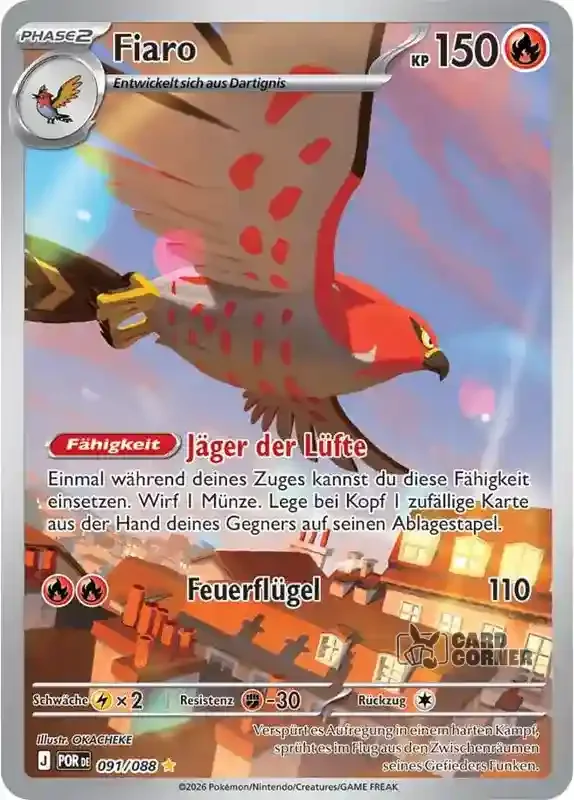 Optimale Ordnung Kartenliste - Fiaro 091/088