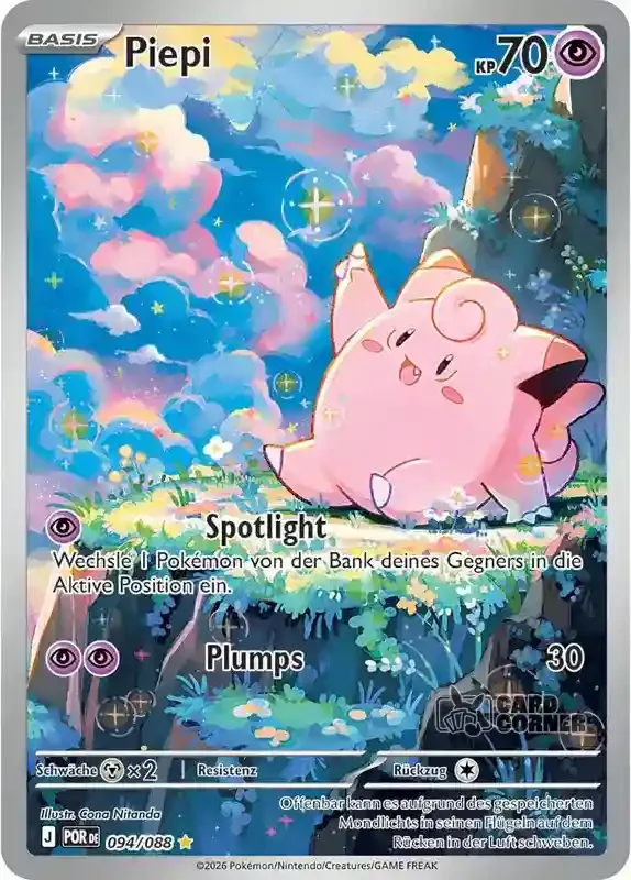 Optimale Ordnung Kartenliste - Piepi 094/088