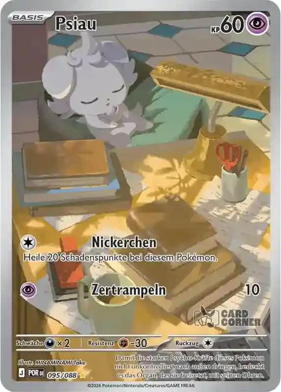 Optimale Ordnung Kartenliste - Psiau 095/088