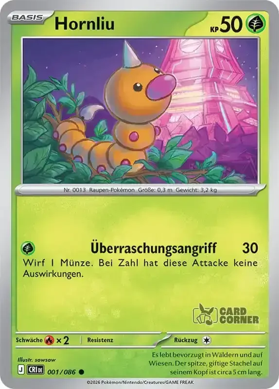 Wachsendes Chaos Kartenliste - Hornliu 001/086