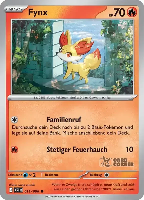 Wachsendes Chaos Kartenliste - Fynx 011/086