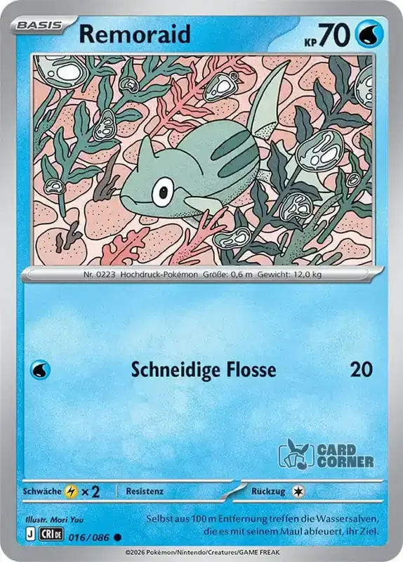 Wachsendes Chaos Kartenliste - Remoraid 016/086