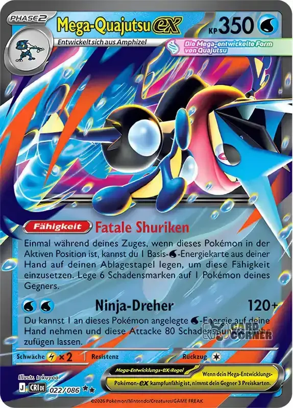 Wachsendes Chaos Kartenliste - Mega-Quajutsu-ex 022/086