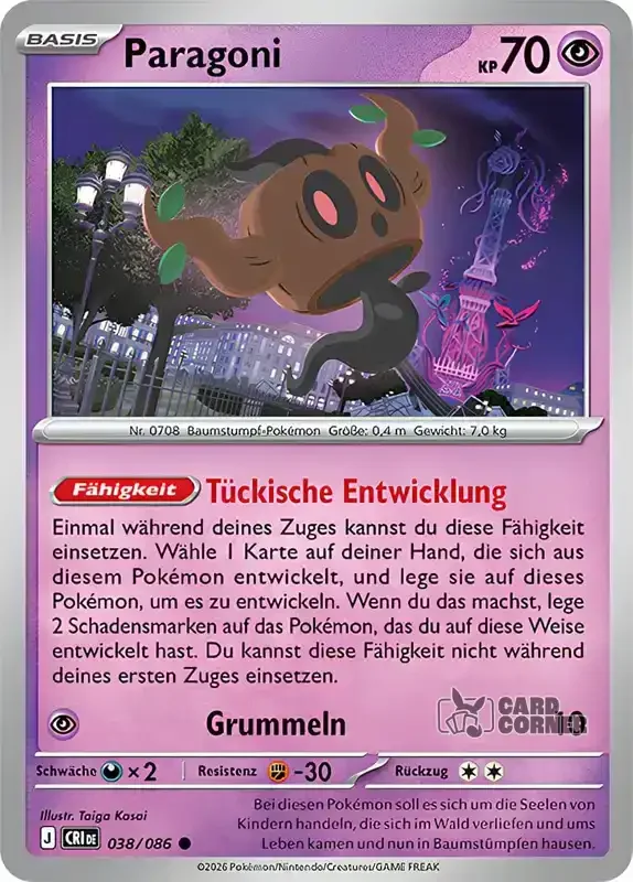Wachsendes Chaos Kartenliste - Paragoni 038/086