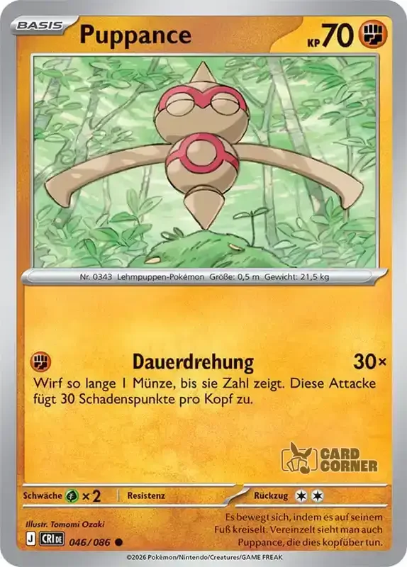Wachsendes Chaos Kartenliste - Puppance 046/086