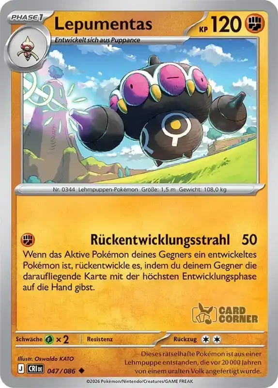 Wachsendes Chaos Kartenliste - Lepumentas 047/086