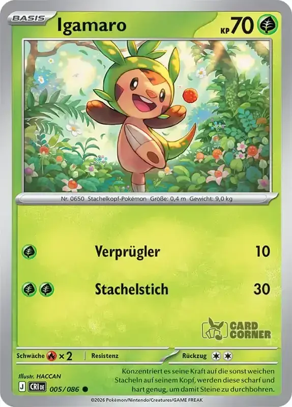 Wachsendes Chaos Kartenliste - Igamaro 005/086