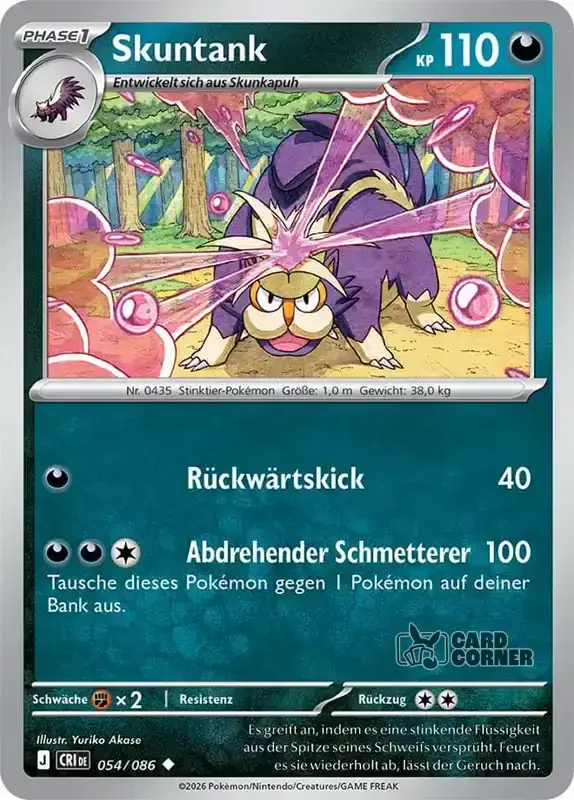 Wachsendes Chaos Kartenliste - Skuntank 054/086