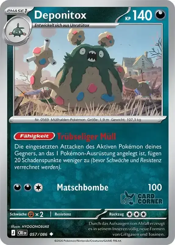 Wachsendes Chaos Kartenliste - Deponitox 057/086