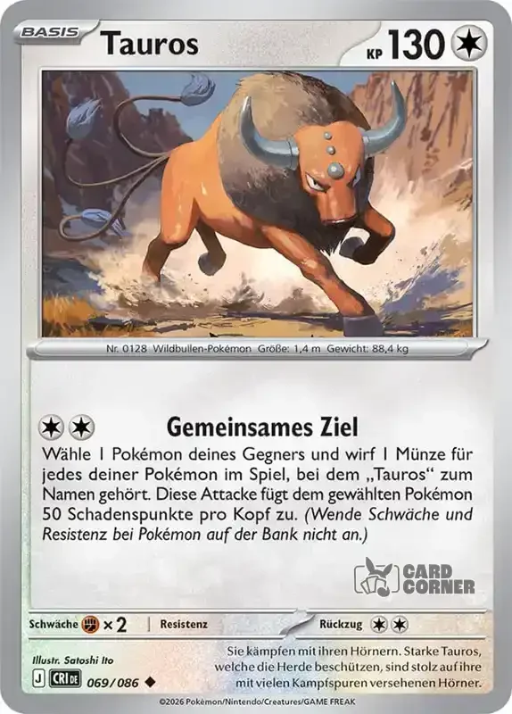 Wachsendes Chaos Kartenliste - Tauros 069/086