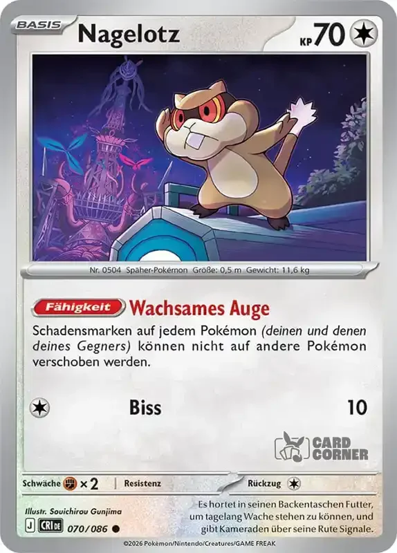 Wachsendes Chaos Kartenliste - Nagelotz 070/086