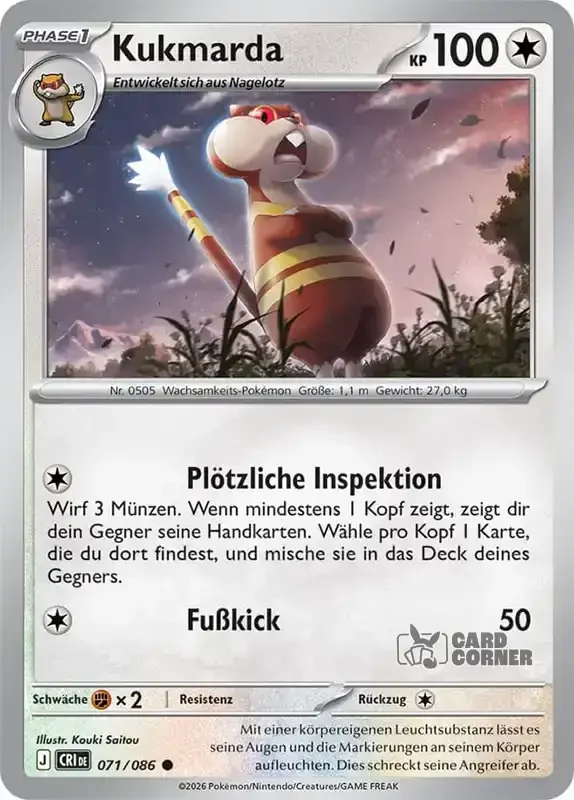 Wachsendes Chaos Kartenliste - Kukmarda 071/086