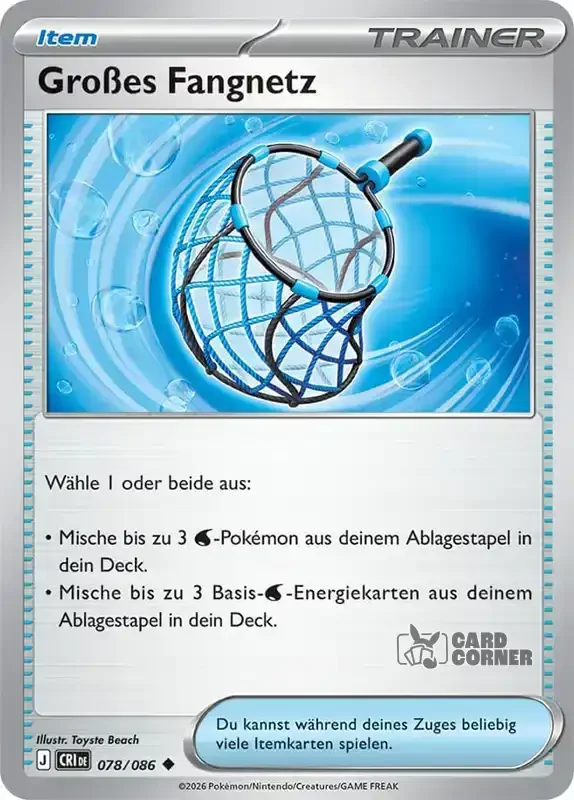 Wachsendes Chaos Kartenliste - Großes Fangnetz 078/086
