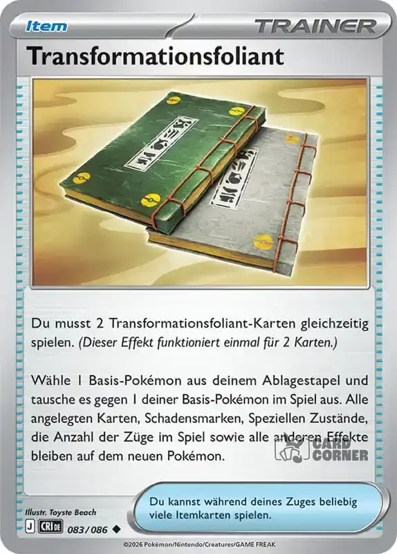 Wachsendes Chaos Kartenliste - Transformationsfoliant 083/086