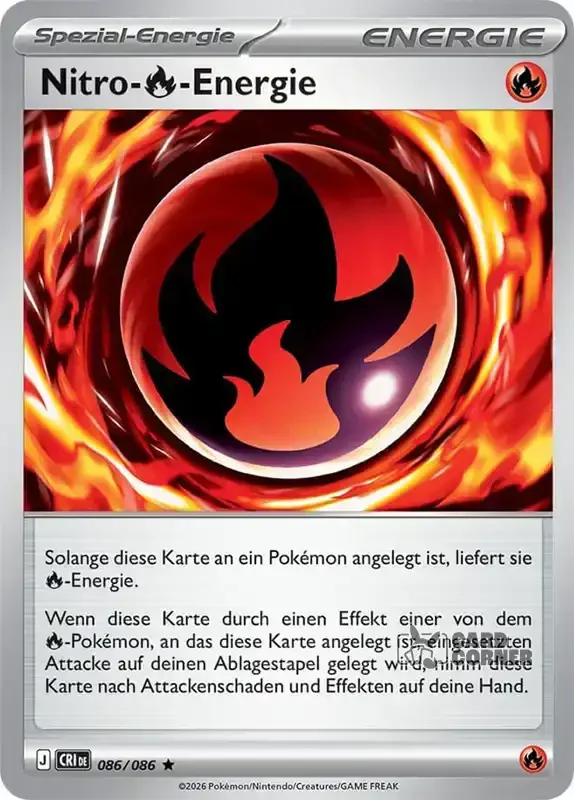 Wachsendes Chaos Kartenliste - Nitro-Feuer-Energie 086/086