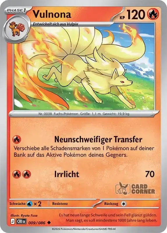 Wachsendes Chaos Kartenliste - Vulnona 009/086