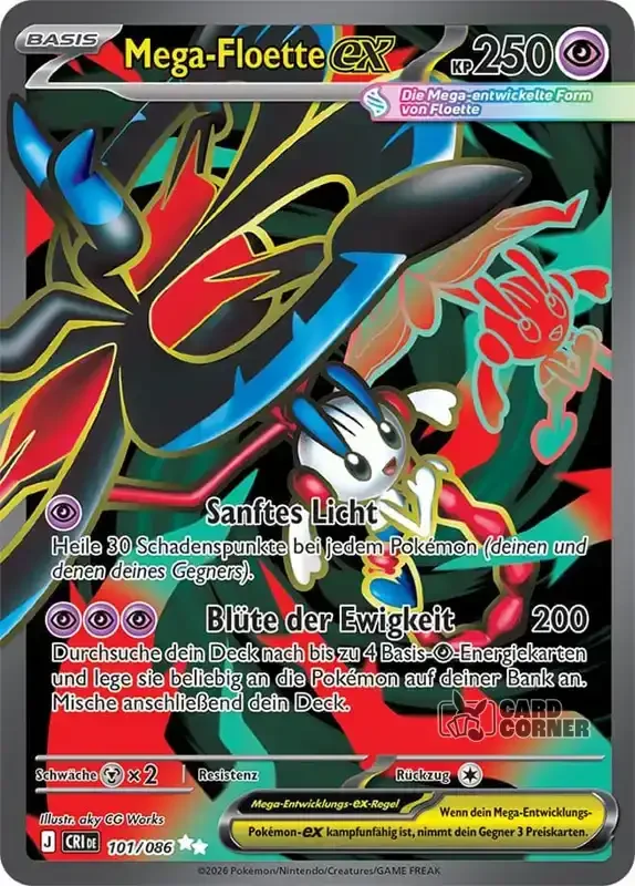 Wachsendes Chaos Kartenliste - Mega-Floette-ex 101/086
