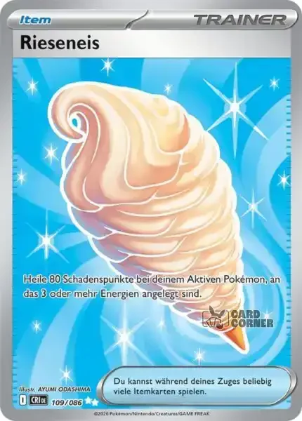 Wachsendes Chaos Kartenliste - Rieseneis 109/086