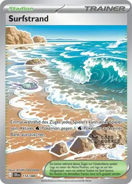 Wachsendes Chaos Kartenliste - Surfstrand 114/086