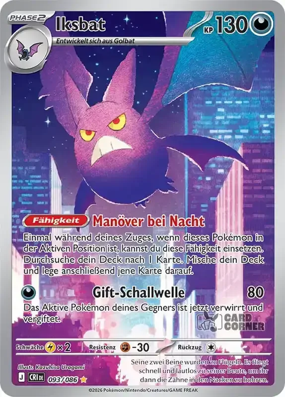 Wachsendes Chaos Kartenliste - Iksbat 093/086