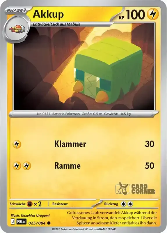 Dunkelnacht Kartenliste - Akkup 025/084