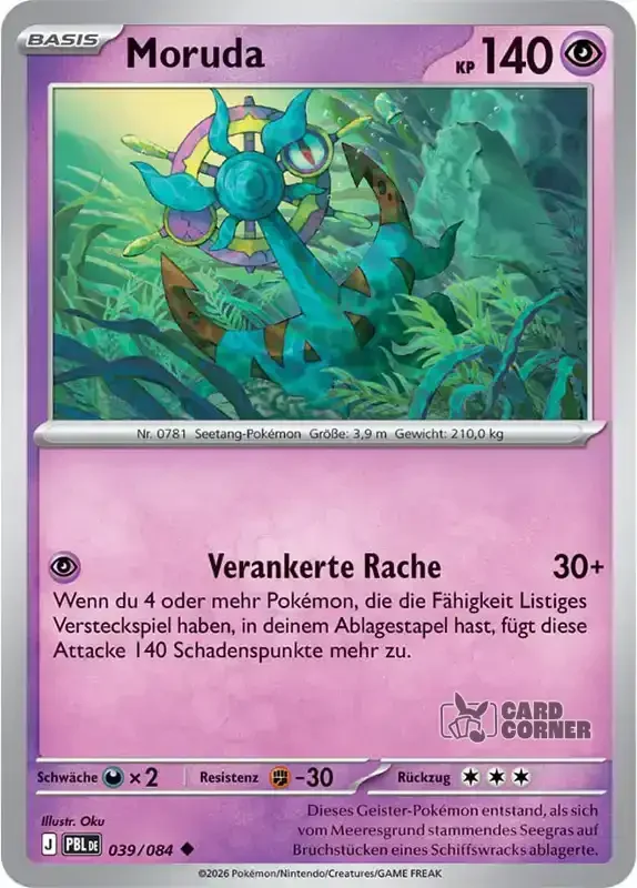 Dunkelnacht Kartenliste - Moruda 039/084