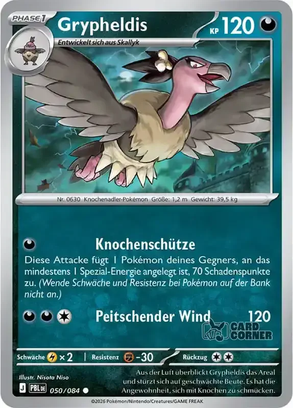 Dunkelnacht Kartenliste - Grypheldis 050/084