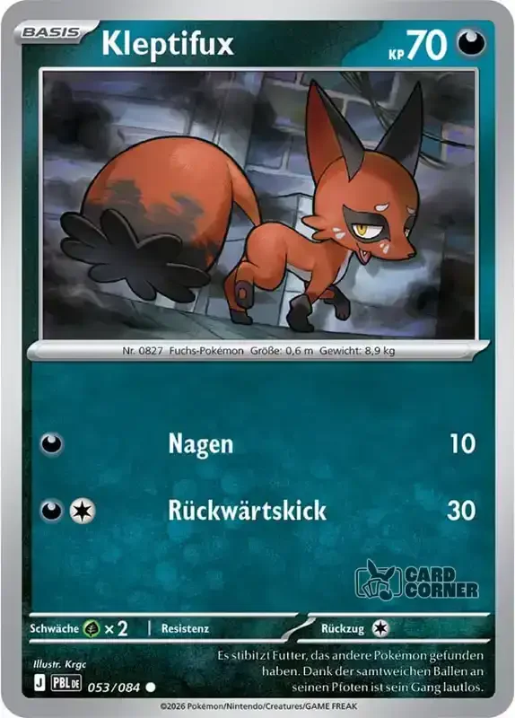 Dunkelnacht Kartenliste - Kleptifux 053/084