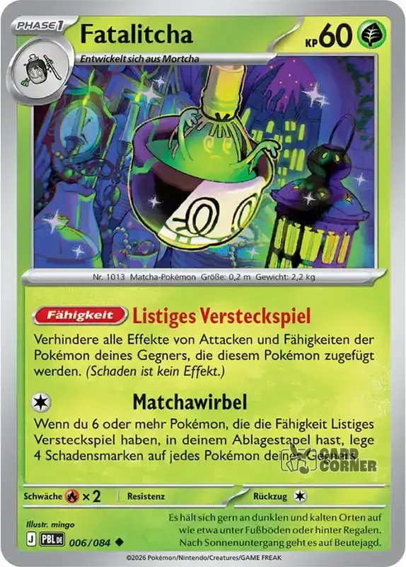 Dunkelnacht Kartenliste - Fatalitcha 006/084