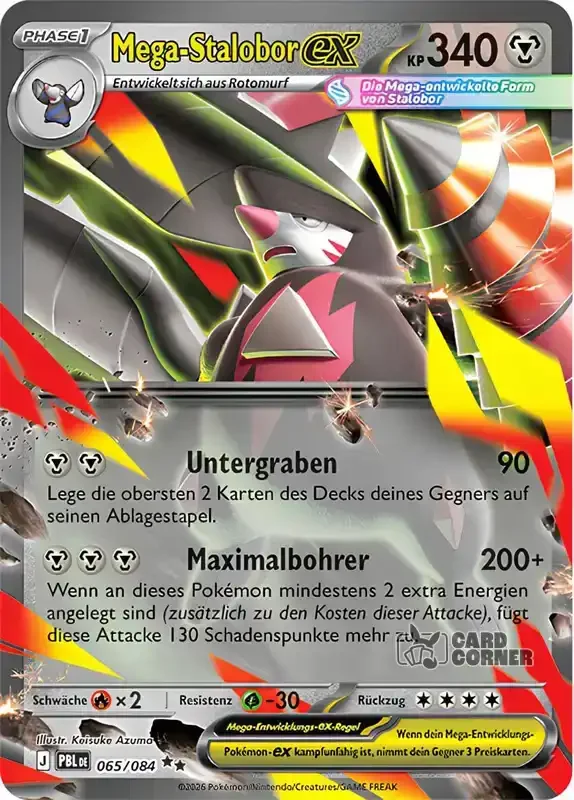 Dunkelnacht Kartenliste - Mega-Stalobor-ex 065/084