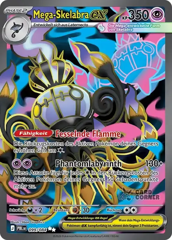 Dunkelnacht Kartenliste - Mega-Skelabra-ex 099/084