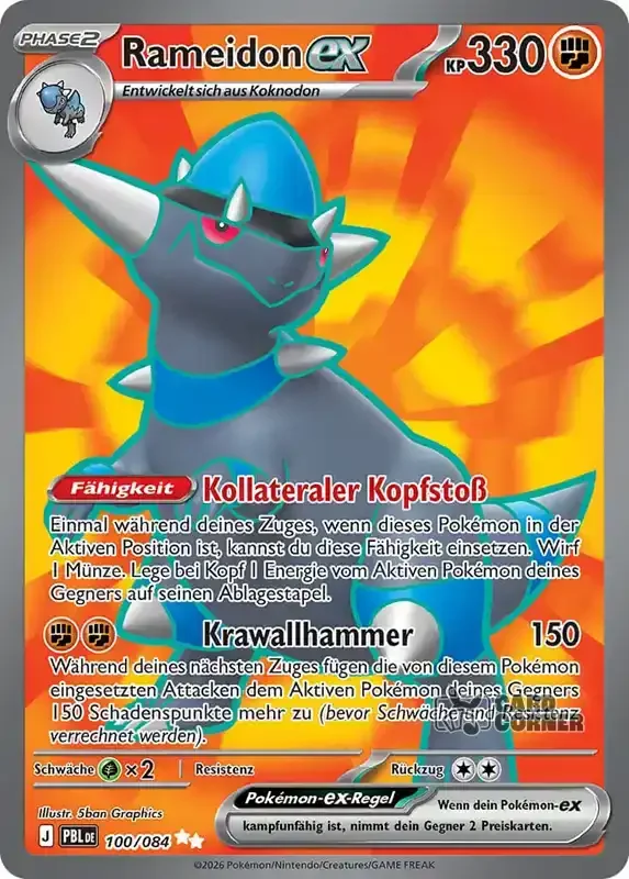 Dunkelnacht Kartenliste - Rameidon-ex 100/084