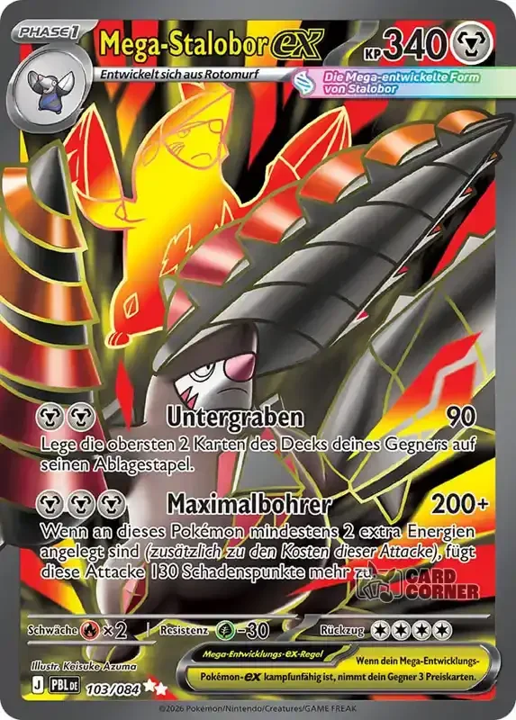 Dunkelnacht Kartenliste - Mega-Stalobor-ex 103/084