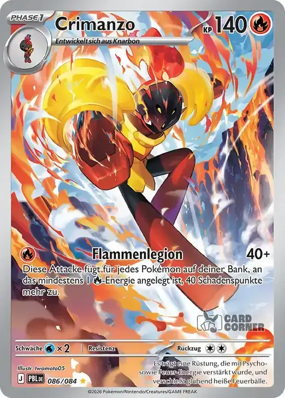 Dunkelnacht Kartenliste - Crimanzo 086/084