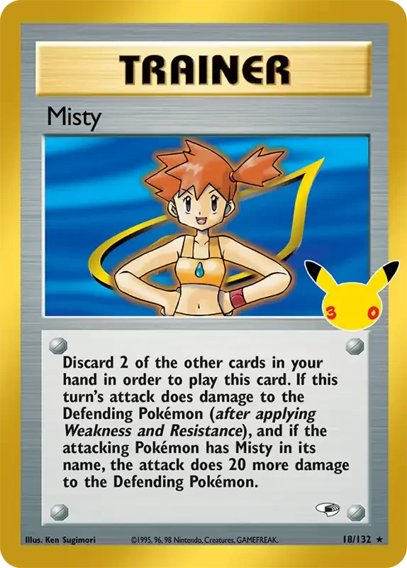 30 Jahre Kartenliste - Misty 18/132