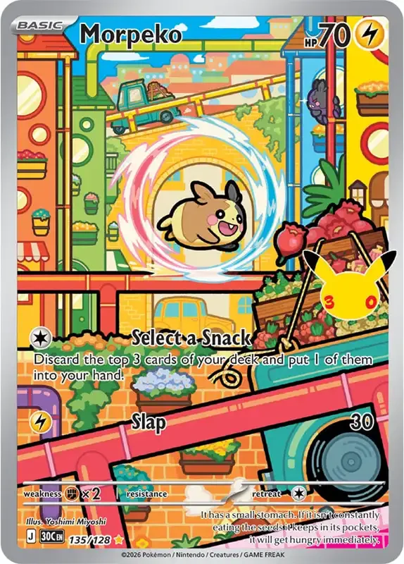 30 Jahre Kartenliste - Morpeko 135/128