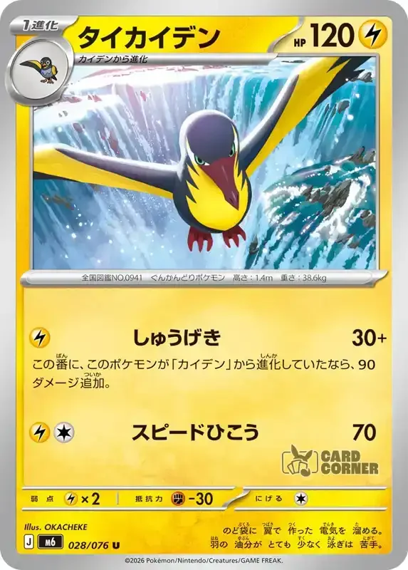 Storm Emeralda Card List - Kilowattrel 028/076