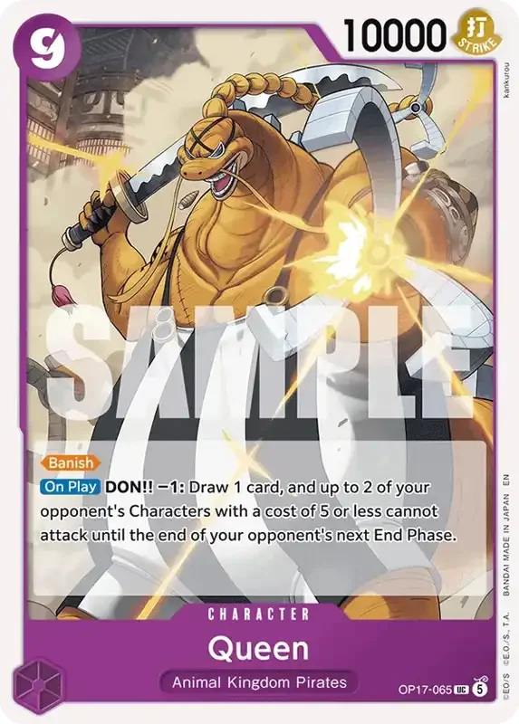OP17 Card List - Queen OP17-065